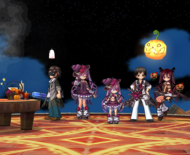 Rose Witch Halloween Ticket